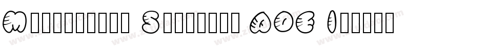 Motherlode Stripped AOE Italic字体转换